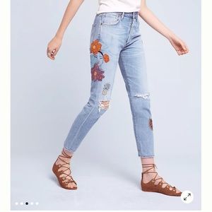 Citizen of Humanity Liya embroidered